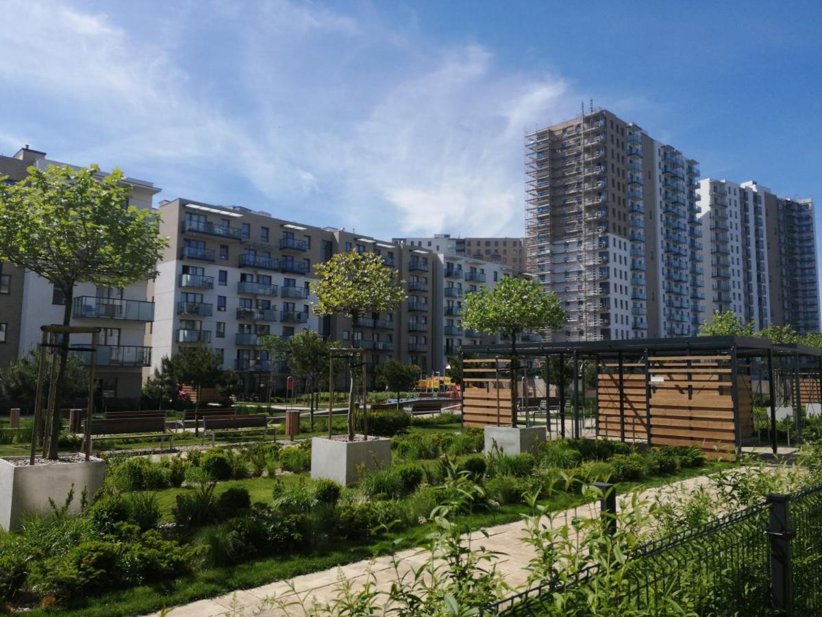 Apartament Gdansk Letnica ภายนอก รูปภาพ